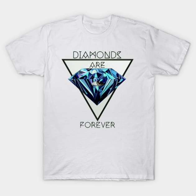 Diamonds are forever T-Shirt by Yogidesigns